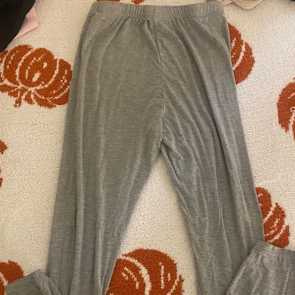SHEIN Heather Gray Casual Pants